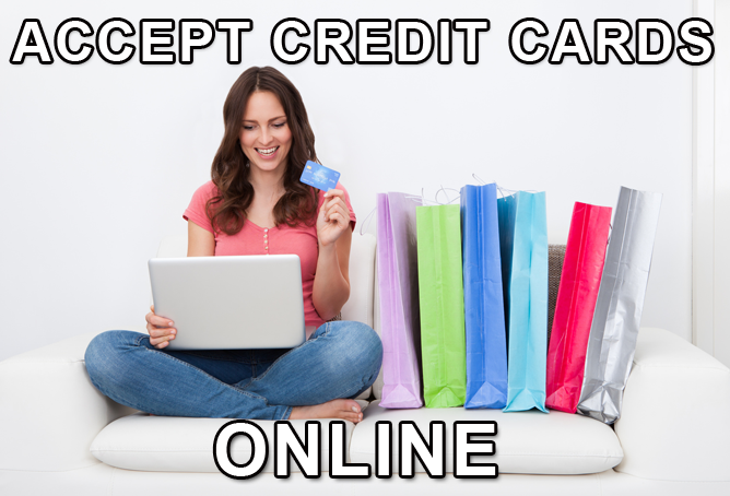 accept credit cards online